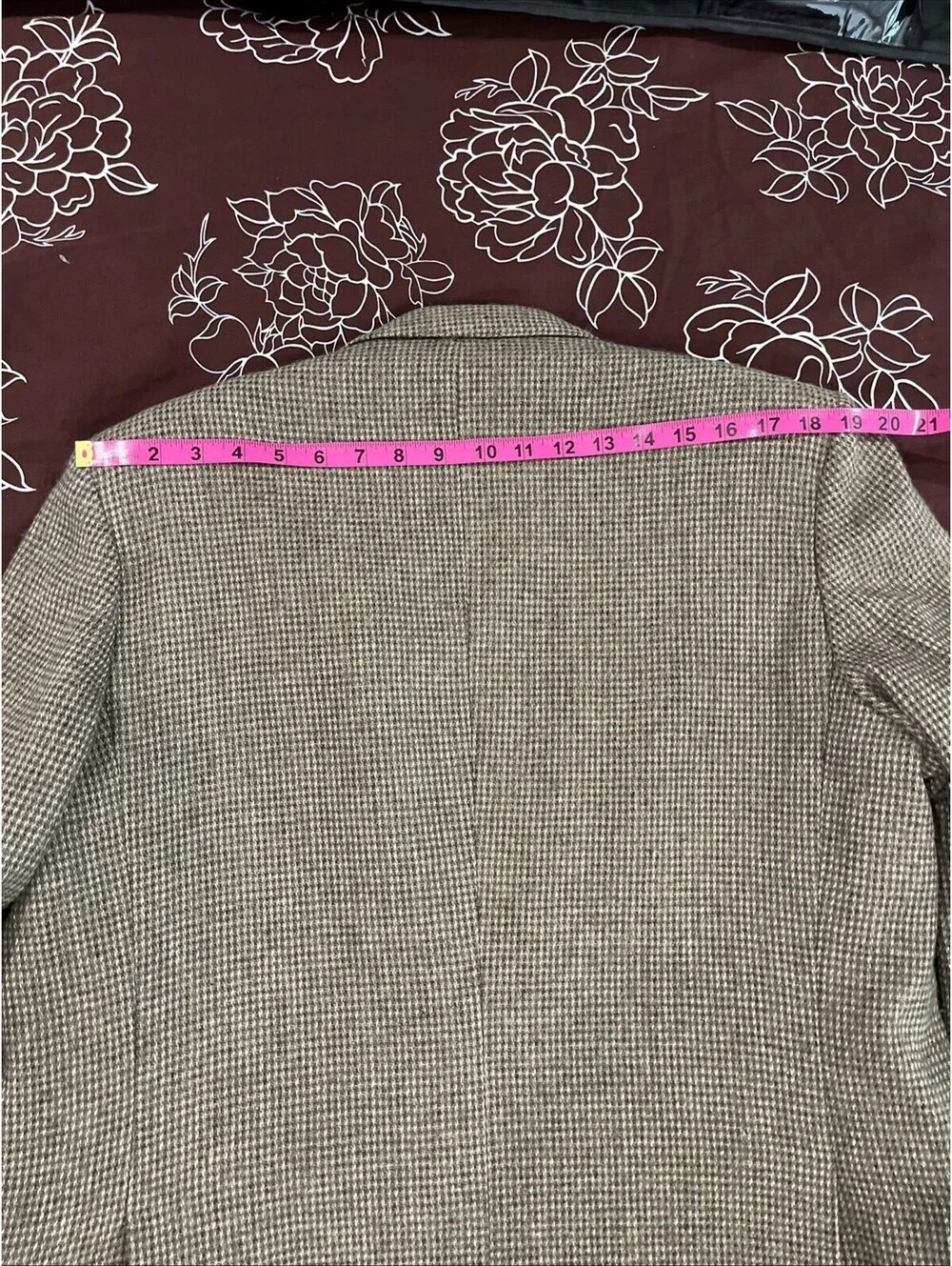 DONEGAL MIST HANDWOVEN TWEED SPORT COAT 42L CASHMERE MOHAIR WOOL BLEND VGC